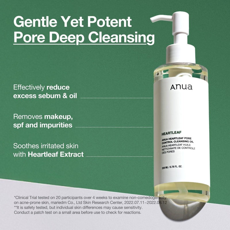 Anua – Heartleaf Pore Control Cleansing Oil, 200ml