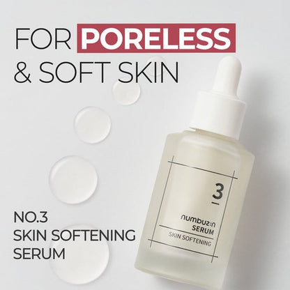 Numbuzin – No. 3 Skin Softening Serum, 50ml