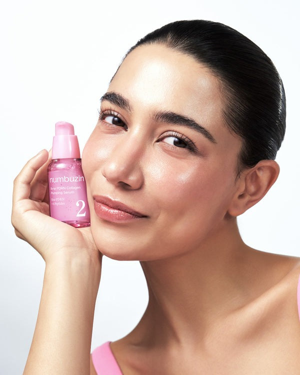 Numbuzin – No.2 Rose PDRN Collagen Plumping Serum, 30ml