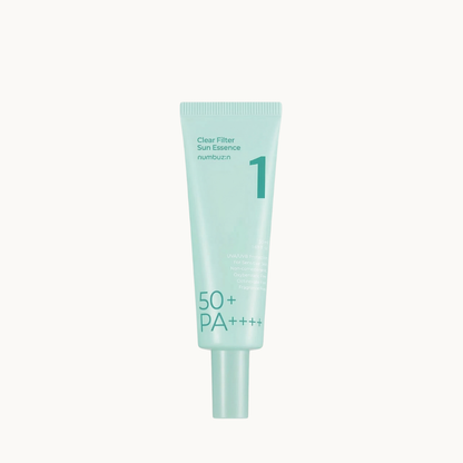 Numbuzin – No.1 Clear Filter Sun Essence SPF50+ PA++++, 50ml