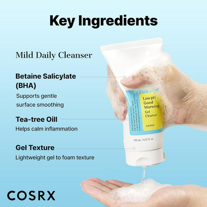 COSRX - Low-pH Good Morning Cleanser, 150ml