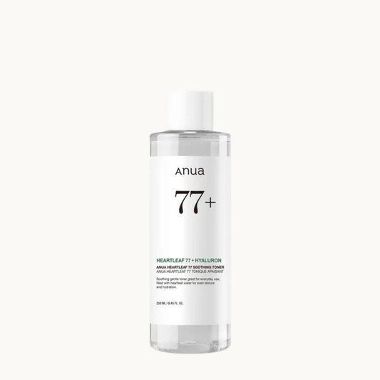 Anua – Heartleaf 77 + Hyaluron Soothing Toner, 250ml