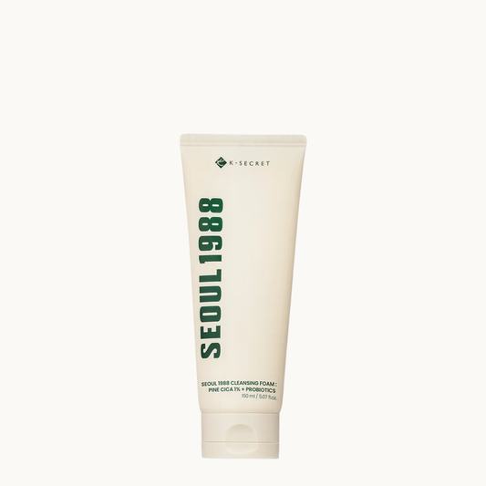 K-Secret - SEOUL 1988 Cleansing Foam: Pine Cica 1% + Probiotics, 150ml