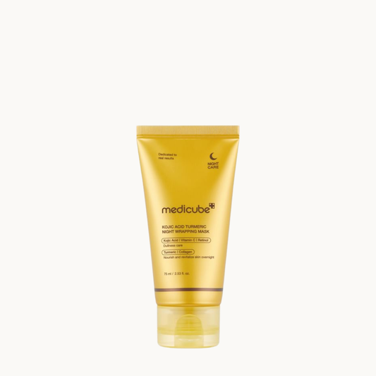 Medicube – Kojic Acid Turmeric Night Wrapping Mask 2.0, 75ml
