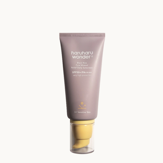 Haruharu Wonder - Black Rice Pure Mineral Relief Daily Sunscreen SPF 50+ PA++++