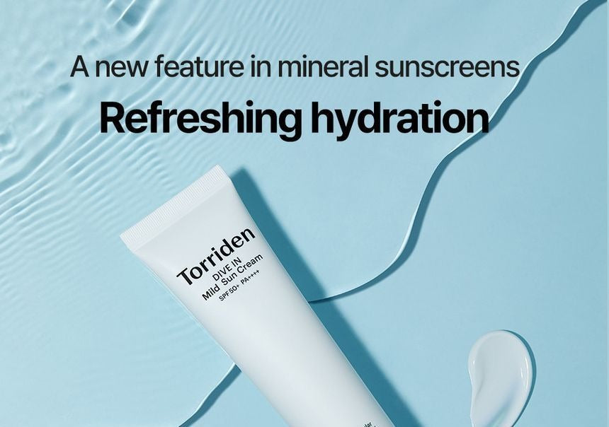 Torriden Dive-In Mild Suncream SPF50 lightweight sunscreen