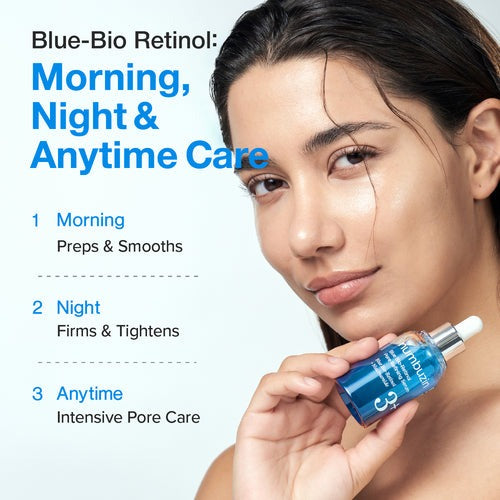 Numbuzin – No.3 Blue Bio-Retinol Pore Refining Serum, 30ml