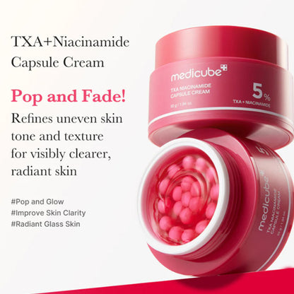 Medicube – TXA Niacinamide Capsule Cream, 55g