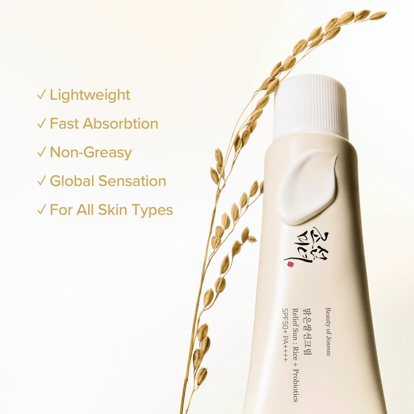 Beauty of Joseon – Relief Sun Rice + Probiotics SPF50+, 50ml