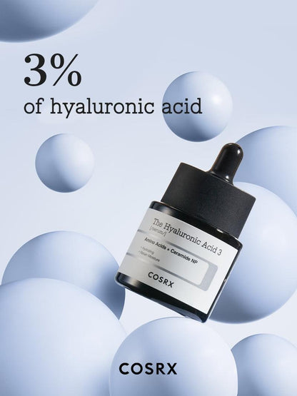 COSRX – The Hyaluronic Acid 3 Serum, 20ml